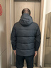 俞兆林中老年人羽绒服男装冬季男士保暖加厚爸爸羽绒服连帽外套爷爷装 灰色 2XL (建议140-160斤) 实拍图
