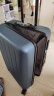 90分行李箱24英寸商务拉杆箱大容量旅行箱密码箱托运箱子多瑙河蓝色 实拍图