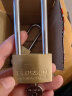 梅花（BLOSSOM）铜挂锁 防水防锈长梁门锁 车厢柜门锁45MM BC075L 实拍图