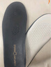 3AnGnI 乳胶运动鞋垫男减震真牛皮透气吸汗军训跑步久站舒适软弹不累脚 黑色 1双 35-36 实拍图