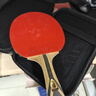 红双喜DHS狂飚七星乒乓球拍横拍比赛柚木面材+碳素H7002赠球 实拍图