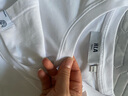 海澜之家（HLA）短袖T恤男款POWER YOUNG圆领短袖男夏季 【凉感抗菌防螨】漂白5C M 170/88A 实拍图