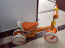 飞鸽平衡车滑行车童车四轮宝宝学步车婴幼儿童溜溜防侧翻小孩1-3-4岁 橙色【减震基础款】 实拍图