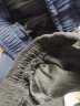 棉致裤子男秋冬季束脚裤雪尼尔休闲裤男灯芯绒运动卫裤长 藏青色+黑色【加绒款】 XL 实拍图