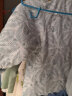 棉芹婴儿衣服保暖内衣裤加厚加棉120g外出服爬行服新生儿宝宝秋冬款 大树叶蓝色 90码(建议20-23个月23-25斤) 实拍图