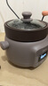 美的（Midea）煲汤电炖锅3-4人用 电砂锅煲汤锅炖汤盅电炖锅直炖紫砂陶瓷炖锅电炖锅2-3人慢炖煮粥煲粥锅电汤煲 2L 【立体加热快炖】陶斧内胆=6碗 实拍图