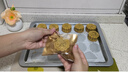 展艺糕点模6花片金秋福菊组合套装含自粘袋和底托加赠手套月饼包装 实拍图