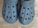 回力洞洞拖鞋休闲室内户外轻便透气不易滑包头沙滩鞋HL03271蓝灰39码 实拍图