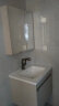 万和（Vanward）浴室柜组合陶瓷一体盆 洗手盆柜组合 卫生间洗脸盆柜组合洗漱台 B-60cm|双门|储物普通镜柜 晒单实拍图