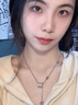 法蔻（farcoko）轻奢小蛮腰项链女锁骨链奢侈首饰新款小众高级感送女友生日礼物 小蛮腰项链-白金色【本地仓/次日达】 实拍图