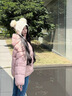 美力城羽绒服女装新款短外套极地鹅绒时尚百搭轻暖泡芙 慕斯粉 M （110-120斤） 实拍图