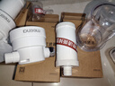 MEENA电热水器前置过滤器滤瓶家用厨下式净化器洗衣机水龙头自来水花洒滤水器除氯马桶沐浴淋浴室净水器 三级精滤【PP棉/除氯/阻垢】套装 实拍图