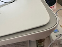 惠普 2386/2332家用打印机小型彩色照片喷墨打印复印件扫描一体机学生作业A4宿舍打印便携式三合一 2332多功能【打印+复印+扫描+USB连接电脑】 套餐二（黑+彩可加墨墨盒+四色墨水4瓶）+大 实拍图