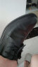 海澜之家HLA皮鞋男士商务休闲系带正装德比鞋子男HAAPXM2DBH171 黑色44 晒单实拍图