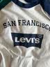 李维斯（Levi's）儿童装长袖T恤秋季新款男童女童上衣宝宝打底衫 糖果白 160 /80 【建议身高158-170cm】 实拍图