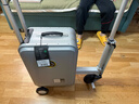 Airwheel爱尔威电动行李箱可骑行拉杆箱可坐可代步铝框箱包20英寸登机箱 实拍图