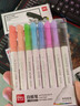 得力(deli)彩色可擦白板笔套装   学生马克笔水彩笔益智文具儿童家庭涂鸦绘画 8色 S504 儿童节礼物 实拍图