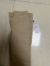 真维斯（Jeanswest）王一博代言休闲裤男春夏季新款宽松直筒商务舒适棉弹百搭裤子男 卡其 33 码(2尺6) 实拍图