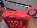 JBL GO4 音乐金砖四代音箱 蓝牙户外便携音响 迷你低音炮小音响 GO4 红色 实拍图