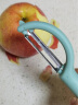 DINTAKE土豆刮皮刀削皮刀厨房专用二合一削皮神器刨子水果刀 三色 三支装 晒单实拍图