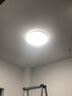 雷士（NVC） LED吸顶灯厨房阳台走廊过道灯玄关入户灯车库地下室照明灯饰灯具 微波雷达感应灯 玉屏12瓦白光 实拍图