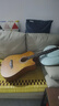 维卡斯（WEIKASI）民谣吉他初学者木吉他单板新手入门练习琴guitar吉它学生男女乐器 38英寸咖啡色+礼包【初学推荐】 实拍图