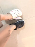 CROCS卡骆驰卡骆班洞洞鞋时尚百搭男鞋休闲鞋舒适沙滩鞋|11016 黑色-001 37 /38(230mm) 实拍图