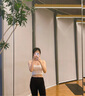 美洋（MEIYANG）省心小吊带 自带胸垫可调节肩带U领细吊带长短款背心夏季新款上衣 白色(短款) S 实拍图