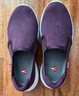足力健老人鞋一脚蹬散步鞋艾草健康妈妈鞋休闲鞋冬季女鞋 1616Z绛紫40 实拍图