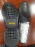 沙驰（SATCHI）男鞋 减震商务休闲鞋皮鞋男鞋子男士皮鞋 402422390Z 黑色 43  实拍图