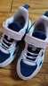 鸿星尔克儿童棉鞋女童秋冬保暖棉鞋中大童儿童运动鞋 墨水蓝/正白 -偏小1码 34 实拍图