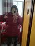 俞兆林（YUZHAOLIN）中老年人女装短款羽绒服女妈妈装冬装棉袄加厚棉衣服大码保暖外套 2218 酒红色【羽绒服-白鸭绒】 2XL 【建议120-130斤左右】 实拍图