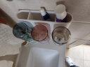 意可可牙刷置物架 免打孔漱口杯刷牙杯壁挂式浴室卫生间置物挤牙膏神器 幸福三杯 实拍图