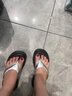 逸兼人字拖女夏季新款水钻韩版凉拖鞋防滑休闲厚底学生夹趾罗马鞋 人字拖时尚银36/37 实拍图