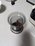 忆壶茶（YIHUTEA） 玻璃茶杯加厚水杯大容量茶水分离杯办公家用泡茶杯子耐热玻璃杯 【鹰嘴不挂流】黑色书辰壶500ML 实拍图