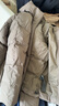 优衣库男装女装无缝羽绒连帽外套夹克羽绒服25秋冬新款478279 37 栗色 L 实拍图