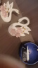 帕美居 欧式天鹅陶瓷摆件一对创意家居客厅书房电视柜装饰品开业结婚 天鹅一对+花瓶+玫瑰花 实拍图
