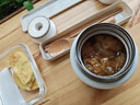 苏泊尔（SUPOR）焖烧杯真空保温焖烧罐学生上班族焖粥带饭带餐勺316L食品级保温桶 316L不锈钢内胆-莲子白800mL 实拍图
