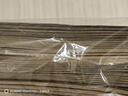 得力（deli）50只A4混浆150g牛皮纸档案袋礼品袋 背宽4cm标书合同大容量资料袋 文件保护收纳袋黄色 PP412-50 实拍图