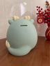 杞乐生日礼物女孩生肖吉祥物儿童周岁伴手礼品桌面摆件可存可取储蓄罐 小胖龙绿色（小号） 默认发可存可取款（联系客服发只进不出款） 实拍图