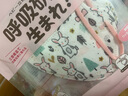 绿鼻子（green nose）儿童口罩 婴儿宝宝流感防护用品 粉萌萌兔 S码5片【1-6岁适用】 实拍图