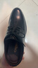 卡帝乐鳄鱼男鞋商务正装皮鞋男士真皮休闲软底软面系带加绒内增高结婚鞋 XQLQHH3668黑色8厘米增高款 42 实拍图