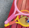 迪漫奇儿童网球拍玩具初学男孩女孩2-3-4岁宝宝户外运动健身器材羽毛球拍耐打双拍套装亲子互动玩具生日礼物 实拍图