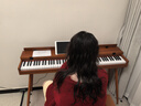 贝琪（Betsy）电钢琴重锤88键成人家用初学者专业考级家用书桌立式翻盖电子钢琴 B126力度键-木纹棕 高配(琴+学琴礼包+双人琴凳） 实拍图