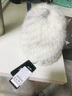 幕加格貂帽子女冬季保暖加厚中老年人时尚毛线妈妈奶奶冬天帽子M2301 十字貂本色 单个帽子(均码有弹性) 实拍图