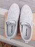 康奈休闲鞋女 春夏季款镂空网面内增高休闲鞋小白鞋女时尚韩版运动风平底舒适深口单鞋18204030 白色 35 实拍图