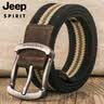 JEEP SPIRITJEEP吉普皮带男士帆布腰带韩版潮流时尚裤腰带耐磨耐穿品牌皮带 实拍图