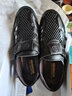 回力凉皮鞋男夏季真皮软底镂空透气男士开车洞洞凉鞋中老年人爸爸皮鞋 7688黑色 42 (260mm) 实拍图