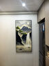 好久不见入户玄关装饰画新中式山水画现代轻奢高档走廊过道挂画正对门壁画 实拍图