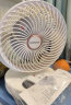 康佳（KONKA）空气循环扇家用风扇遥控台式桌面电风扇办公室轻音节能换气扇壁挂电扇可摇头小风扇KXHS-1511E-P 实拍图